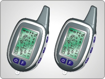 TWO WAY LCD ALARM(ENGINE STARTER)